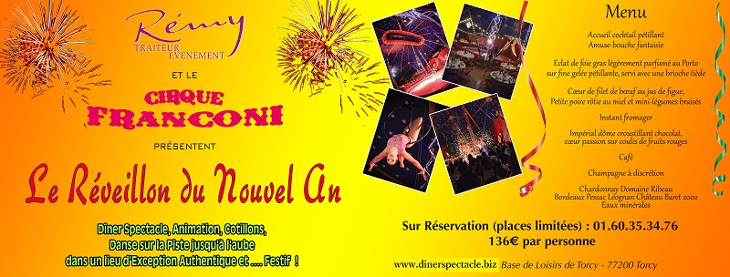 soiree cabaret diner spectacle idee reveillon du nouvel an 2014 Seine et Marne Paris NOUVEL AN BODEGA